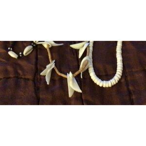 Necklaces and a bracelet jewelry